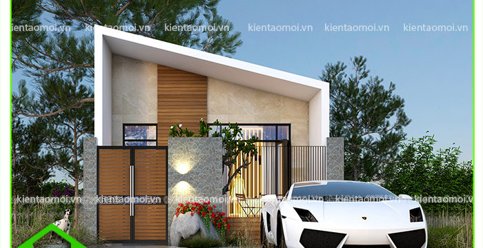 MẪU NHÀ CẤP 4 ĐẸP TẠI BẢO LỘC, LÂM ĐỒNG ( MS: NC4 1031)